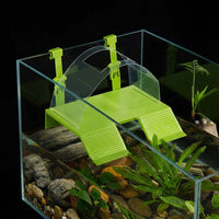 Large Mounted Turtle Basking Base, Basking Dock for Aquatic Species, Escape-resistant Turtle Basking Area, Over Tank Ramp Dock