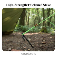 Tent Stake High-Strength Heavy Duty Tent Stake Windproof Heavy Duty Ground Nail for Backpackers, Homeowners, Hiking, Backpacking, Garden