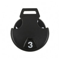 Golf Club Shaft Marker Hard Plastic Rotating Number Golf Marker Sports Accessory Polished Clear Identification