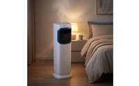 Column Air Chiller Space-Saving Pedestal Fan Electric Floor Fan for Bedroom