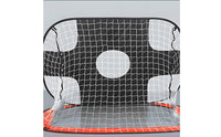 Multi Functional 2 in 1 Ball Target Frame Easy Assembly Kids Soccer Goal Set Lightweight Folding Soccer Goal for Playground, Garden