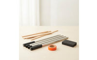 Extendable Sanding Extension Rod Long-Reach Sander Pole with Grip Easy to Install Sanding Head Sturdy for Drywallers