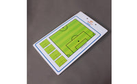 Portable Soccer Board Easy to Use Football Board Write and Wipe Soccer Coaching Clipboard Includes Markers for Coaches, Trainers