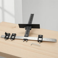 Cabinet Hardware Jig Adjustable Cabinet Handle Jig High Precision Tool for Carpenters, Workshop