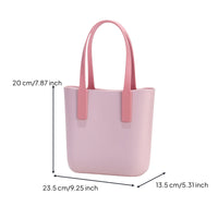 Waterproof EVA Tote Bag Molded Lunch Tote Bag Lightweight Simple for Commuting