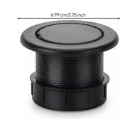 Stabilizing Threaded Umbrella Insert Streamlined Patio Umbrella Hole Cover