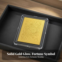 Gold Foil Phone Decal Auspicious Designs Gold Foil Phone Er Chinese Good Luck Er for Gift Presenters, Laptops, Notebooks, Wallet