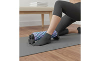 Adjustable Foam Roller with Stand Hands Use Height Adjustable Spinal Roller Heavy Duty Fitness Equipment for Home Gym, Workout