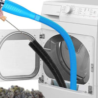 Dryer Vent Cleaner Kit Flexible Dryer Duct Brush Set Removable Adapter Home Cleaning for Laundry Room