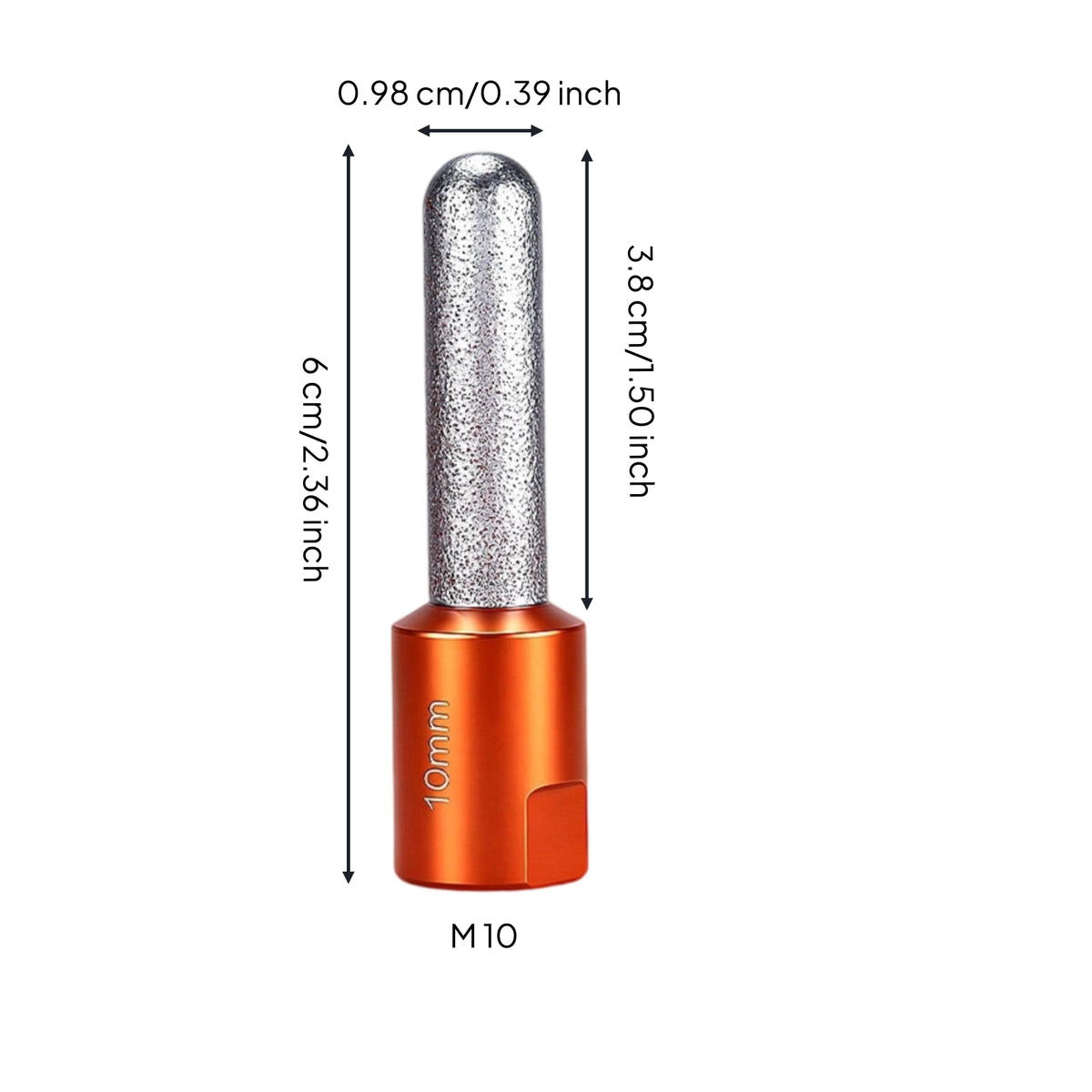 Diamond Grinding Head Edge Polishing Tool Wear Resistant for Stone Fabricators