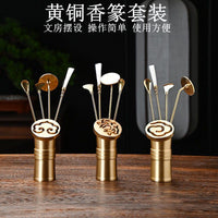 Brass Incense Tool Set for Incense Seal Making