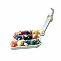Molded Channels Handheld Billiards Rack Sturdy Pool Rack Slim Design Sports Equipment Long-Lasting