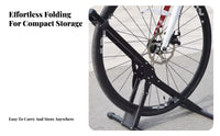 Bike Parking Rack Strong Construction Scratch Resistant Support for Garage