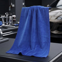 Soft Microfiber Car Towel and Microfibre Cloth, High Absorbency Microfibre Towel for Detailing, Plain Weave Royal Blue Cleaning Cloth