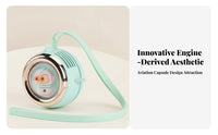 Three-Speed Hanging Neck Fan Safeguard Grille Portable Hanging Neck Fan Side Ventilation Slots