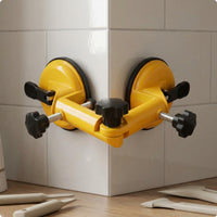 Adjustable Suction Cup Clamp Clamping Corner Clamp Seam Adjustment Alignment Jig for Tile Setters, Contractors, Glass Workers, 90 Degree Joint Work