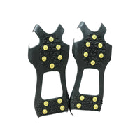 Anti Slip Shoe Spikes over-Shoe Ice Cleats High Traction Cleats for Shoes for Elderly