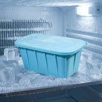 Baby Food and Ice Bath Freezer Tray with Food Grade Silicone, Large Square Ice Tray for Cold Plunge, Pack of 3 Reusable Blocks, Easy Release