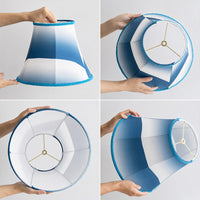 Large Mediterranean Coastal Fringe Lampshade for Floor Lamps