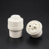 Light Fitting Pendant Light with E27 Bulb Holder, Heavy Duty Ceiling Pendant with Anti-Drop Structure, E27 Screw Base Hanging Type, DIY Lighting