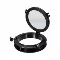 Tempered Glass Round Boat Porthole Watertight Marine Porthole Easy Installation RV Round Window Low Profile Design for Home Decoration