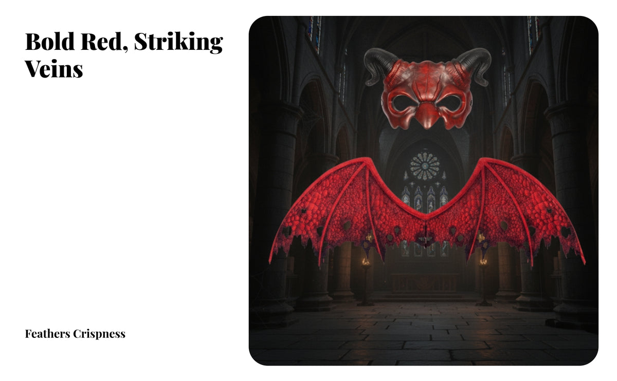 Cosplay Devil Wings Halloween Vampire Wings Nonwoven