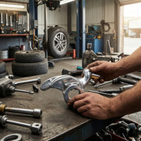 Shielding Tire Changer Head with Wear Pads Long-Lasting mount/demount Head with Nylon Insert for Mechanics