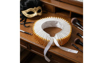 Ruff with Tie Closure Costume Clown Lightweight Accessory for Masquerade