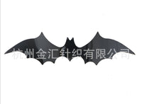 Halloween Spider Web Party Decoration Table Runner with Bat Lamp Shade and Star Table Flag