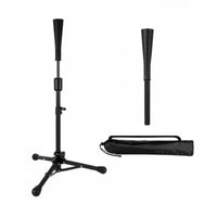 Baseball Batting Tee Maximum Stability Adjustable Hitting Tee Heavy-Duty Metal Construction Portable Batting Stand for Backyard