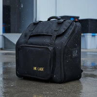 Waterproof Padded Accordion Backpack Portable 120 Bass Accordion Case Water-Resistant Music Gear Shockproof for Musicians, Travel, Practice, Stage
