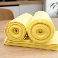 Loofah Dish Cloth, Oil-Absorbing, Easy-to-Clean Thick Plant Fiber Kitchen Cleaning Sponge Cloth