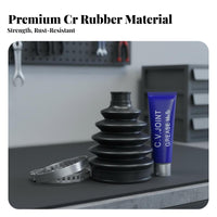 Drive Axle Boot Kit Heavy Duty CR Rubber Long Lasting for Commuters
