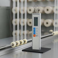 High Precision Digital Yarn Tension Meter Simple Operation Textile Tension Tester Aluminum Casing Handheld Tensiometer Auto Power Deactivated for Engineers, Technicians, Manufacturing, Laboratory
