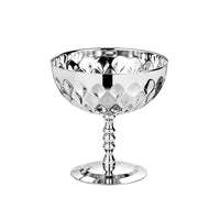 Stainless Steel Dessert Cup with Stem for Cake, Pudding, and Cocktails