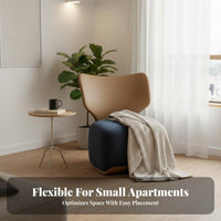 Nordic design Upholstered Armchair Modern Minimalist Lounge Chair Comfortable Backrest Home Seating Designer Look for Apartment Dwellers, Readers, Homeowners, Living Room, perusing alcove, Bedroom, Reception Area