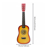 23 Inch Practice Guitar Great Gift 23-Inch Toy Mini Musician-Sized Childrens First Musical Instrument for Beginners