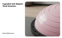 Non-Slip Surface Half Balance Ball Thickened Base Core Training Half Ball Anti-Puncture-Resistant Core Training Dome Full Body Workout for Children