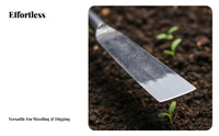 Handheld Weeding Garlic Digging Tool High Hardness Molded Steel Weeder