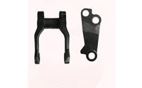 Pallet Truck Wheel Bracket Replacement Wheel Bracket with Mounting Ears Heavy-Duty for Maintenance Technicians, Warehouse Managers
