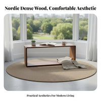 Nordic Design Modular Cube Shelf Woven Rattan Accent Stackable Storage Box Rounded Corners Bookcase Multi-Functional for Design Enthusiasts, Homeowners, Students, Living Room, Bay Window Area, Bedroom, Home Office