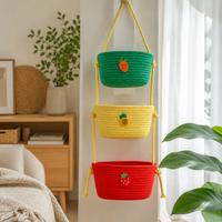 hanging storage baskets