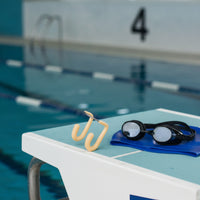 Portable Swimming Nose Clip with Metal Frame Comfortable Swimming Nose Clip Waterproof Ergonomic for Water Training