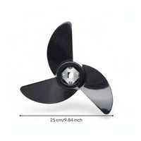 Universal Fit Outboard Engine Blade Replacement Part 3-Blade Propeller