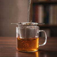 Tea Strainer with Tabs Stainless Steel Infuser Food-Grade for Home