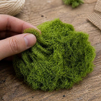 Artificial Moss Decor for Terrariums, Miniature Landscapes and Model Scenes