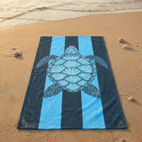 Printed Microfiber Beach Towel Lightweight Rectangular Beach Towel Quick Dry Bath Linen Soft