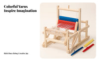 Wooden Weaving weaving machine Fine Motor Skills Slot Board DIY Weaving weaving machine Toy for Children