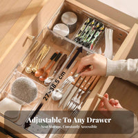 interlinking container Set personalizedizable Layout Drawer Divider Easy to Clean for Vanity