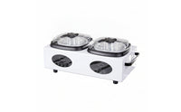 Depilatory Heater with Dual Pots Countertop Appliance for Estheticians, Salons, Home Waxing